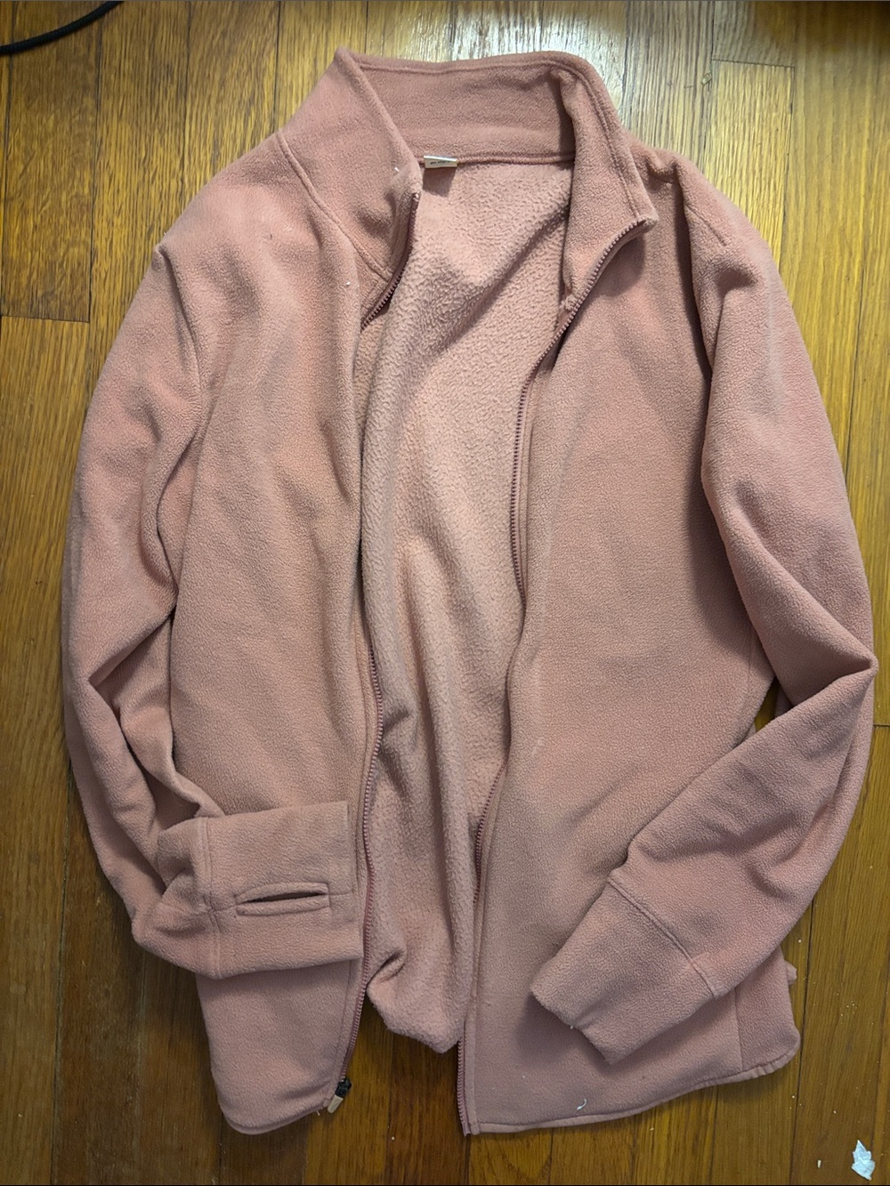 Old Navy Dusty Rose Fleece Zip Jacket